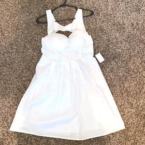 Charlotte Russe all white dress